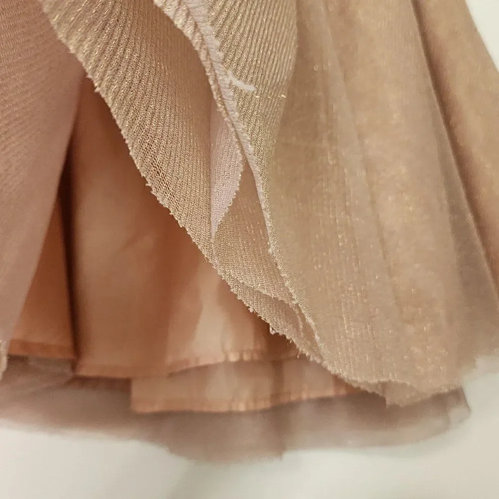 Gap Kids - Size XXL (14/16) Dusty Pink Tulle Layered‎ Shimmer Skirt